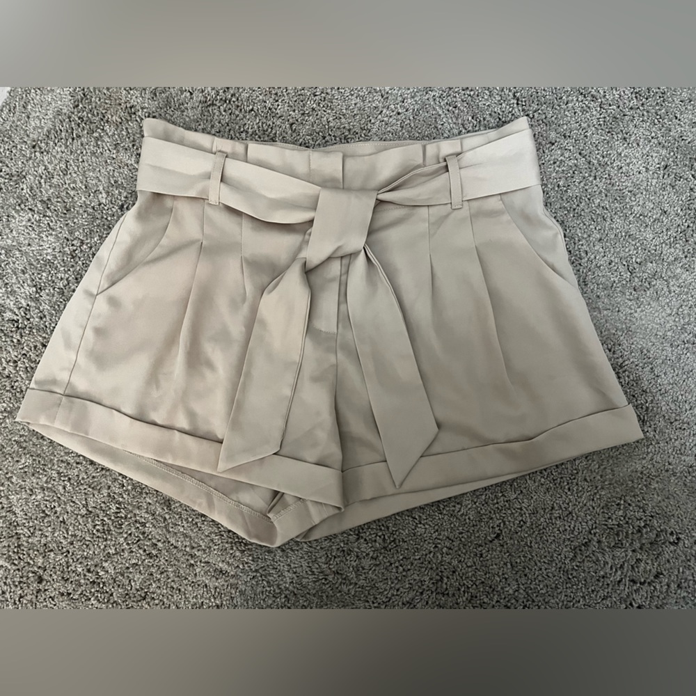 High rise shorts